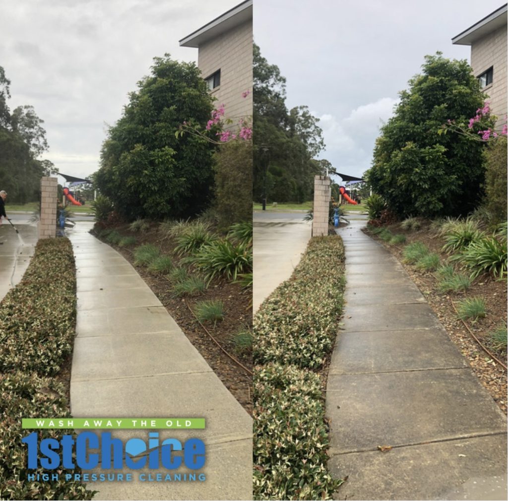 1st Choice High Pressure Cleaning | Driveway and Pathways Cleaning